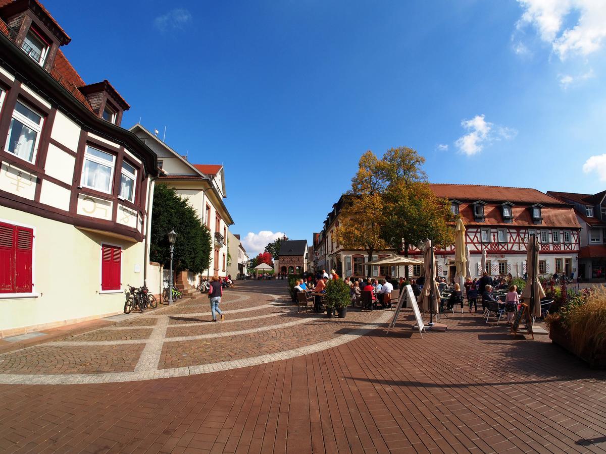 Gasthof Schillereck Otel Lorsch Dış mekan fotoğraf