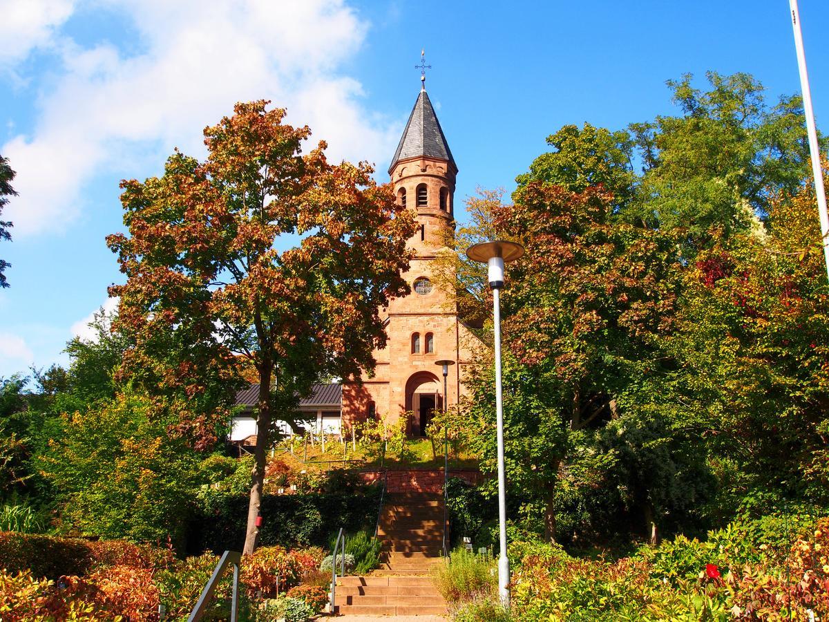 Gasthof Schillereck Otel Lorsch Dış mekan fotoğraf